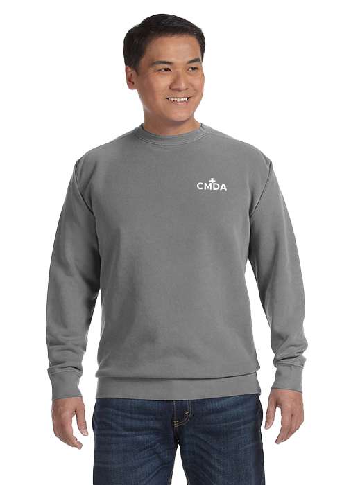 Comfort Colors Crewneck Sweatshirt: Large | Grey